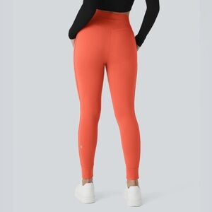 Bright Orange Halara Joggers